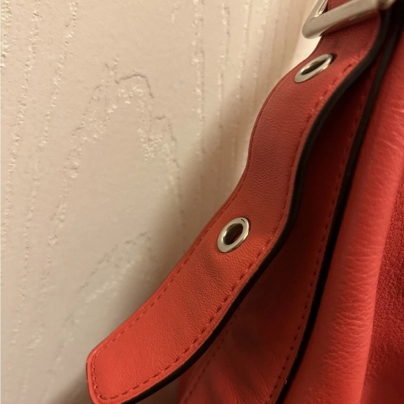 Coach Red Leather Legacy Hobo Women's Bag - Picture 5 of 16